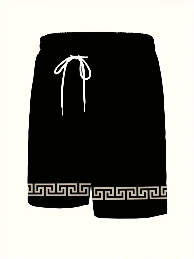 Ensemble chemise manches courtes et short d'été décontracté - Image 3
