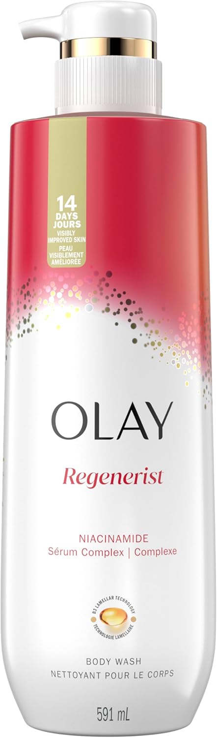 Gel de douche Olay ( Niacinamide ) Olay Regenerist Nettoyant pour le corps avec complexe de sérum à la niacinamide